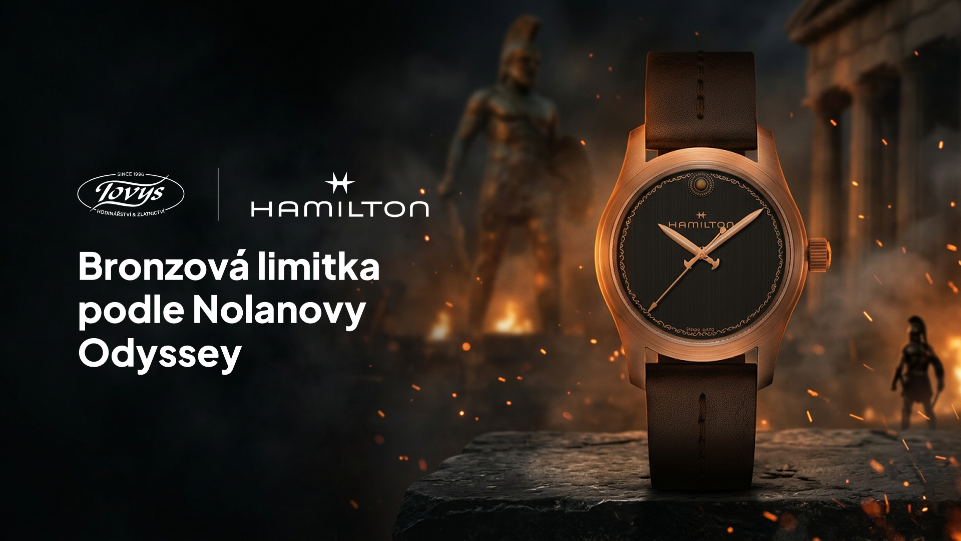 Hamilton Khaki Field Auto detail pouzdra