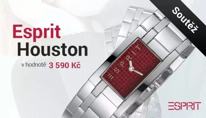 Soutěž o hodinky Esprit Houston